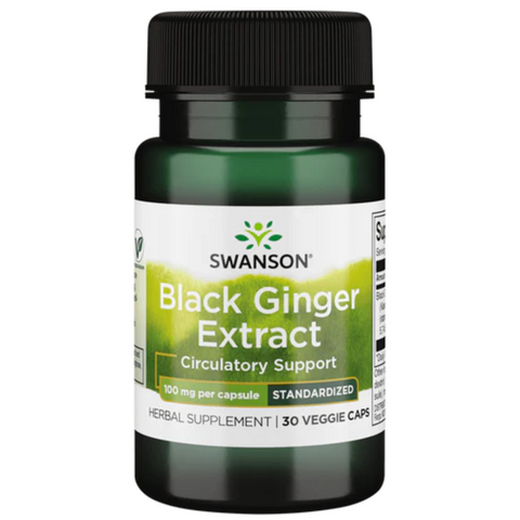 Swanson Black Ginger Capsules