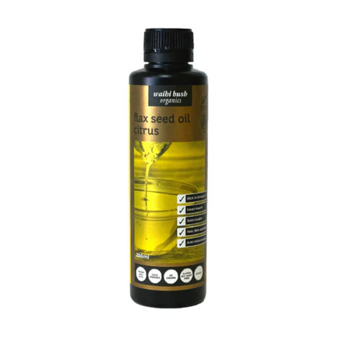 Waihi Bush Flax Seed Citrus 250ml
