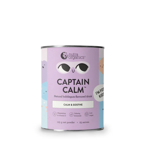Nutra Organics Captain Calm 125g powder