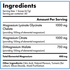 Biosphere Magnesium Powder Lemon Lime 300g