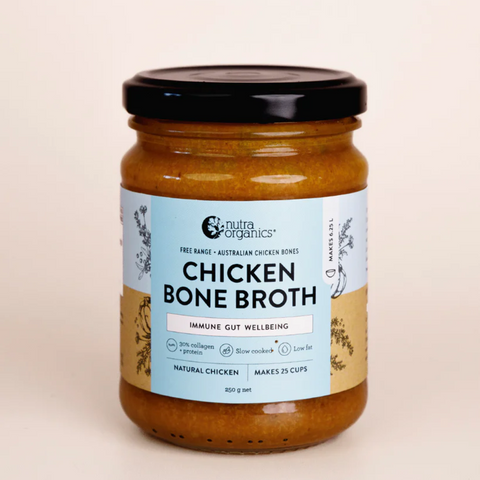 Nutra Organics Chicken Bone Broth Natural Conentrate 250g