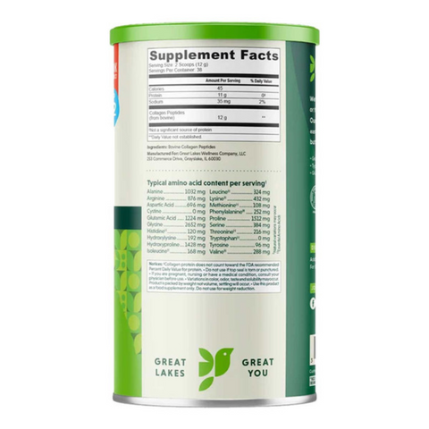 Great Lakes Collagen Hydrolysate 454g