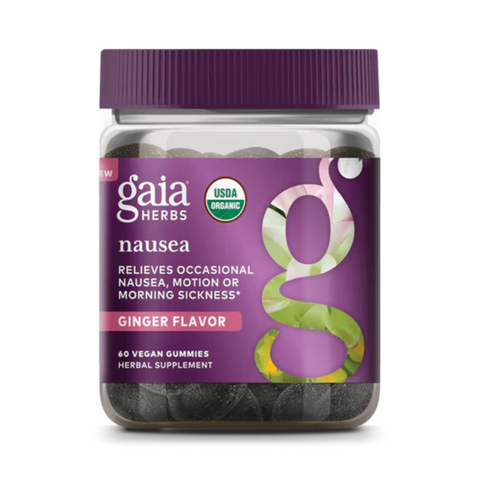 Gaia Herbs Nausea Gummies 60s