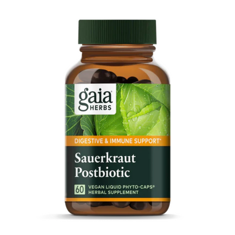 Gaia Herbs Sauerkraut Postbiotic 60's