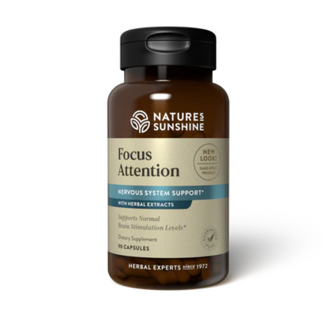 Nature's Sunshine Focus Attention 90 Capsules