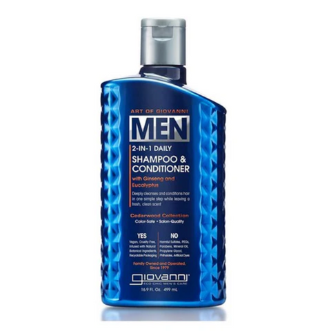 Giovanni Mens 2 in 1 Daily Shampoo & Conditioner 499ml