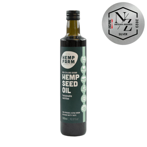 Hemp Farm Kiwi Hemp Seed Oil 500ml