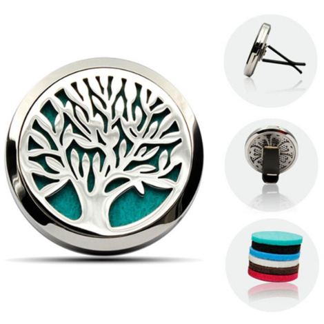 Dolphin Essential Oil Car Diffuser -Tree of Life