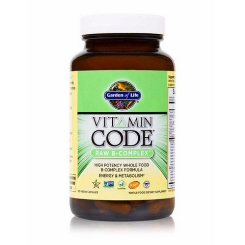 Garden of Life Vitamin Code Raw B Complex 60caps