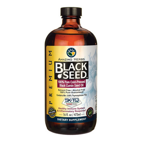 Amazing Herbs Black Cumin Seed Oil 240ml