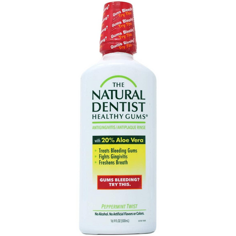 Natures Dentist Antigingivitis Mouth Wash Peppermint 500ml