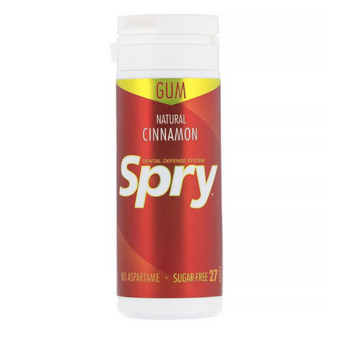 Spry Chewing Gum Cinnamon 27 Pieces