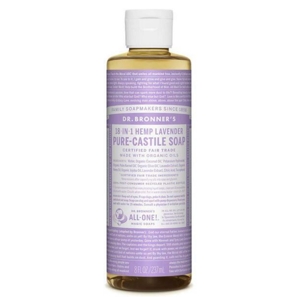 Dr Bronner's Castile Liquid Soap Lavender 237ml