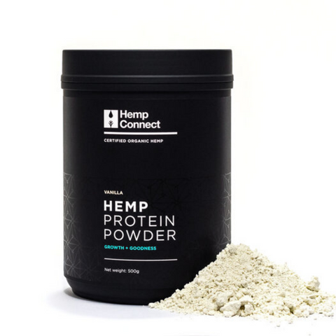 Hemp Connect Hemp Protein Powder Vanilla Organic 500g