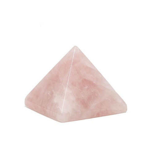 Rose Quartz Pyramid Small
