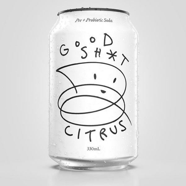 Good Sh*t Citrus Pre& Probiotic Soda 330ml