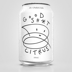Good Sh*t Citrus Pre& Probiotic Soda 330ml