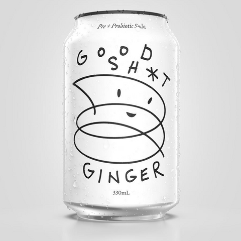 Good Sh*t Ginger Pre & Probiotic Soda 330ml