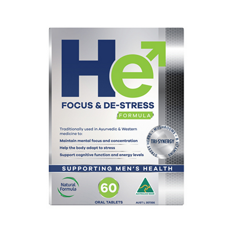 He Focus & De-Stress Formula 60 tablets