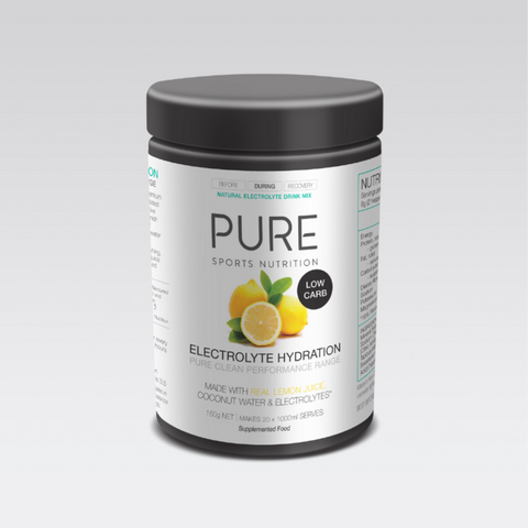 Pure Sports Electrolyte Hydration Lemon 160g