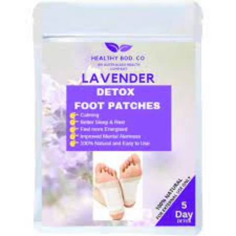 Healthy Bod Foot Detox Patches Lavender
