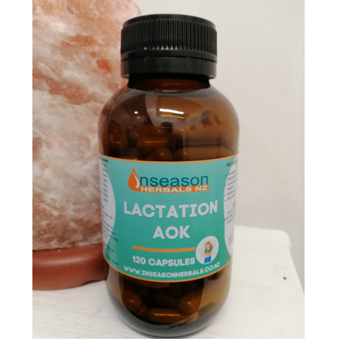 Inseason Herbals Lactation AOK 120 caps