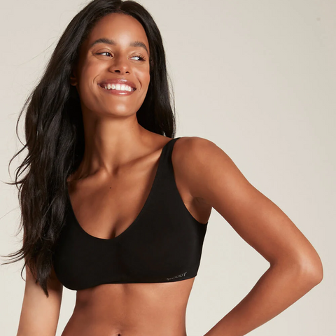 Boody Shaper Crop Bra Black Medium