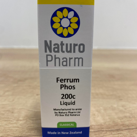 Naturo Pharm Ferrum Phos 200c Liquid 20ml