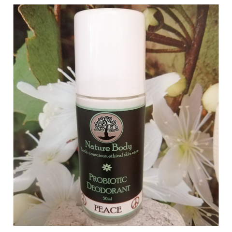 Nature Body Probiotic Roll On Deodorant Peace