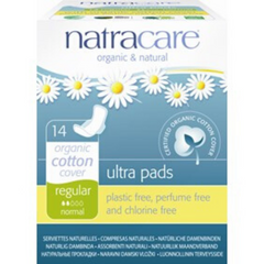 Natracare Ultra Pads With Wings Regular 14s