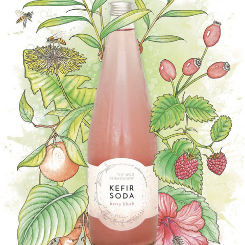The Wild Fermentary Kefir Berry Blush 750ml
