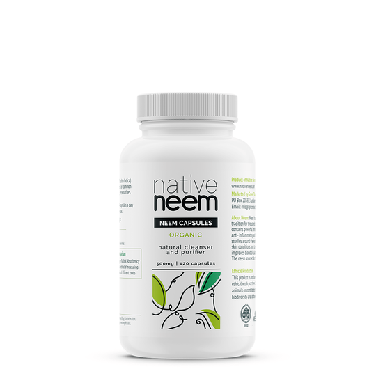 Native Neem Organic Neem 120 Capsules