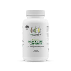 Green Trading Organic Black Seed Capsules 500mg 120cap